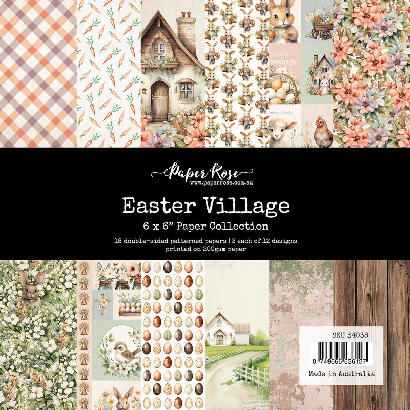 Easter Village 6 x 6 Paper Collection 34038-1