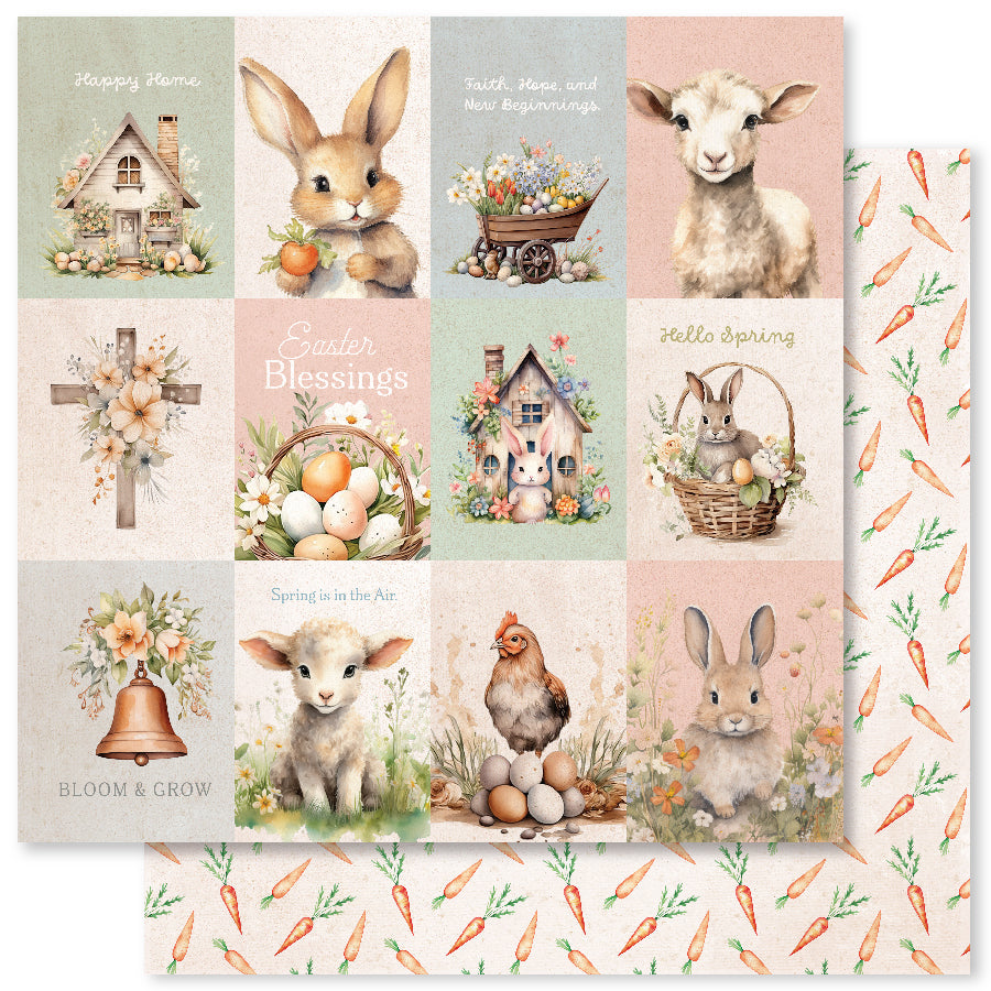 Easter Village 12 x 12 Paper Collection 34017-2