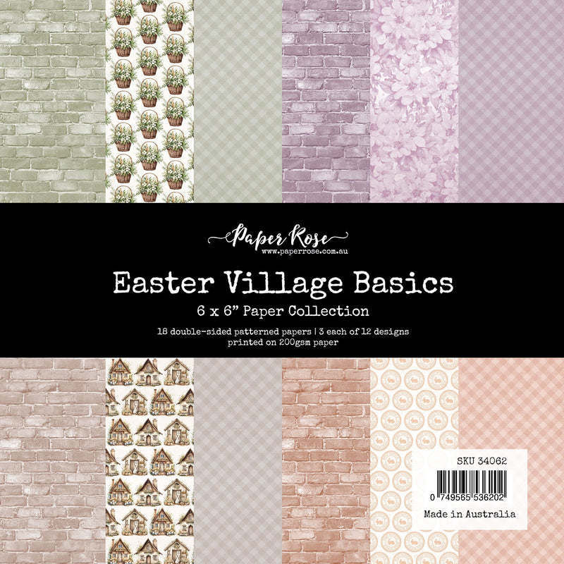 Easter Village Basics 6 x 6 Paper Collection 34062-1