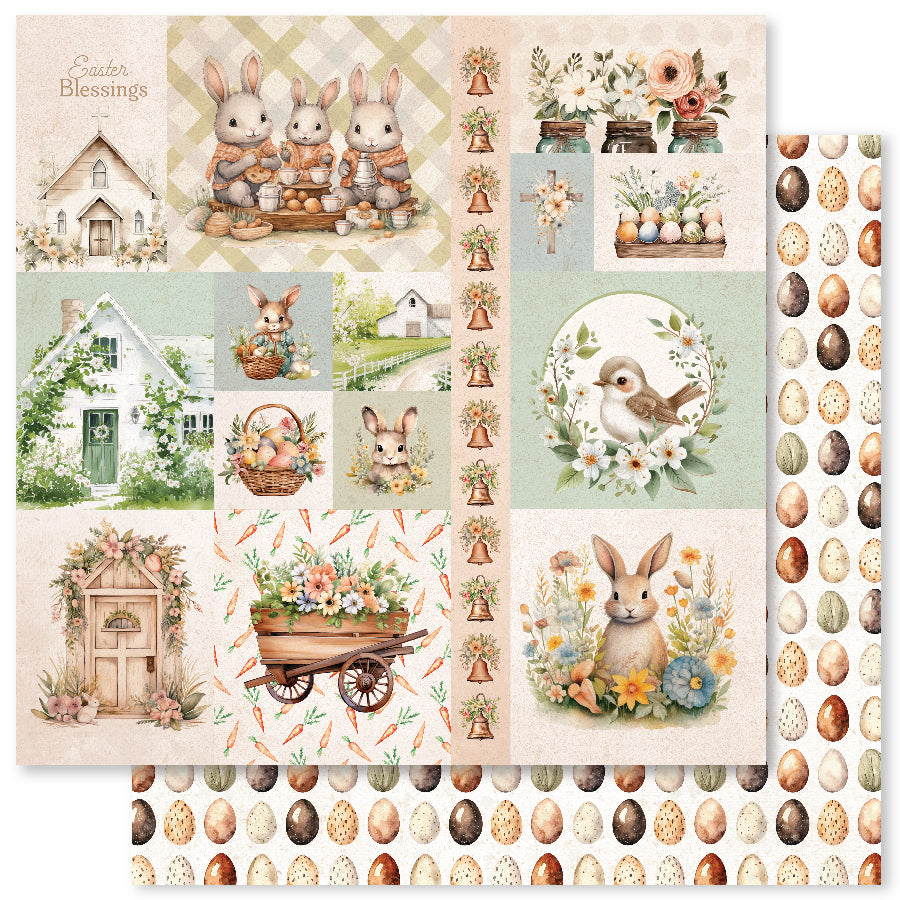 Easter Village 12 x 12 Paper Collection 34017-4