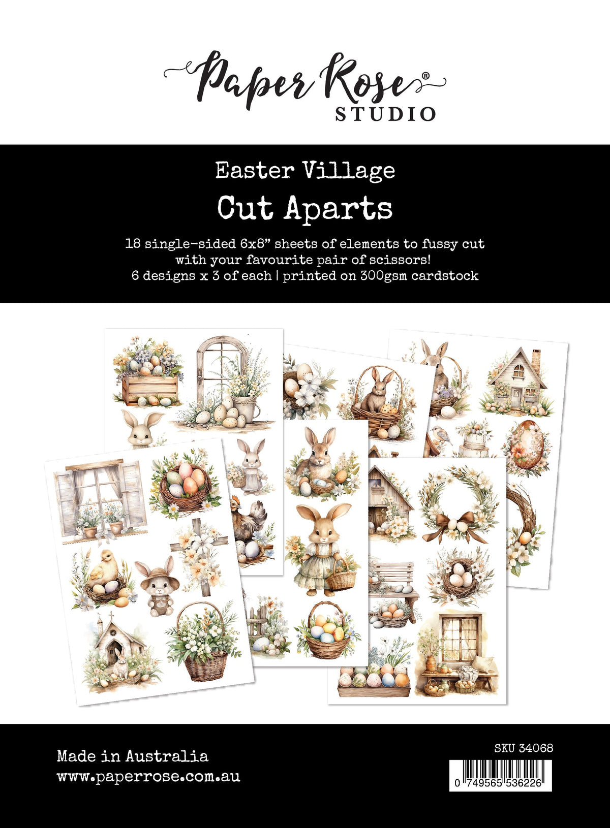 Easter Village Cut Aparts 34068-1