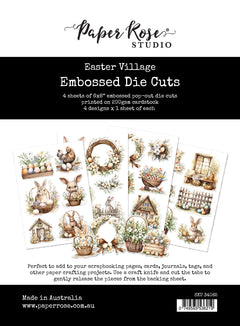 Easter Village Embossed Die Cuts 34065-1