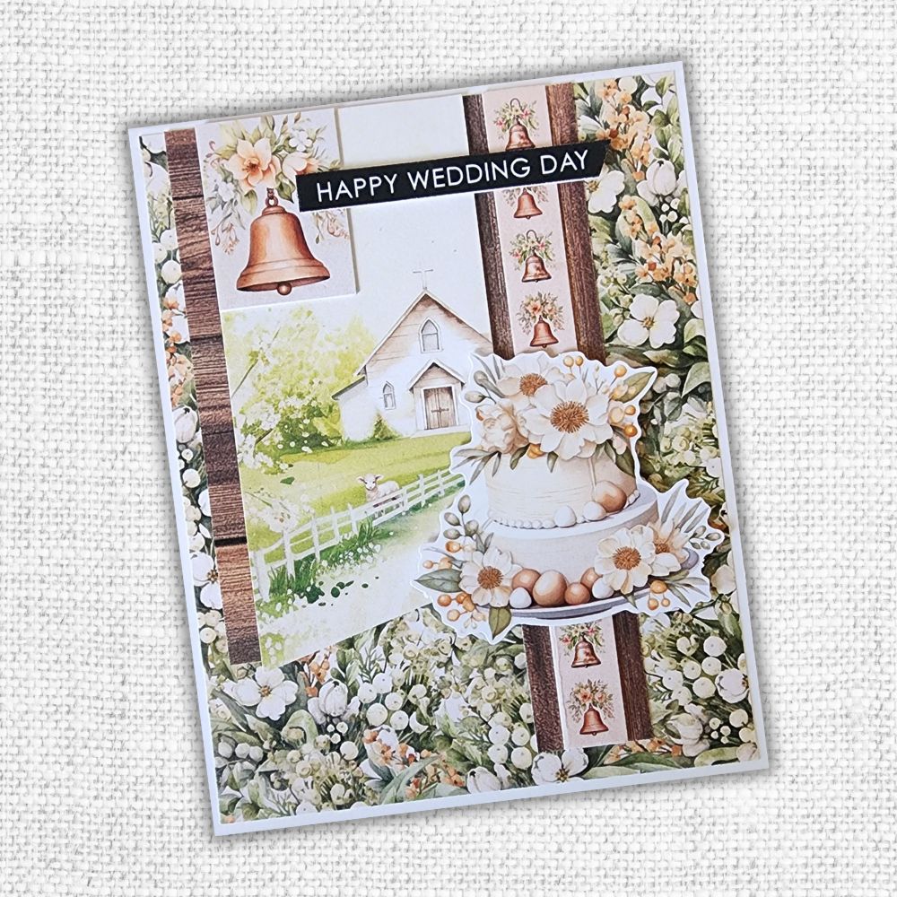 Easter Village Papercuts Cardmaking Kit 34131-5