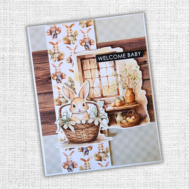 Easter Village Papercuts Cardmaking Kit 34131-6