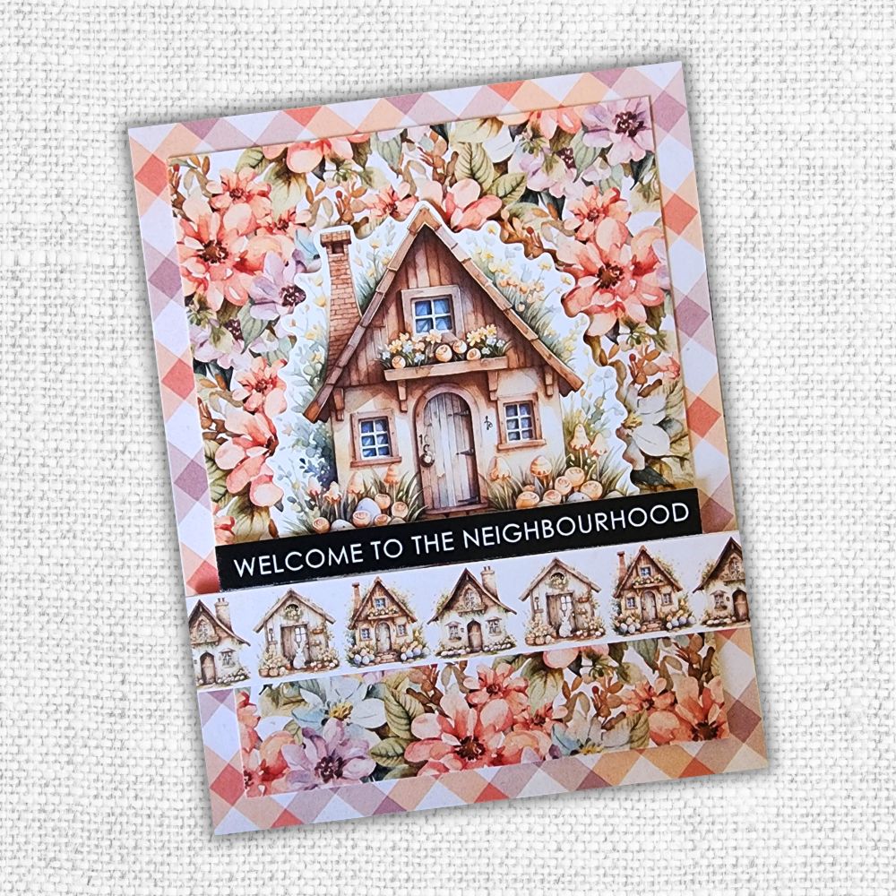 Easter Village Papercuts Cardmaking Kit 34131-10