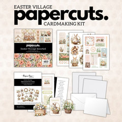 Easter Village Papercuts Cardmaking Kit 34131-1
