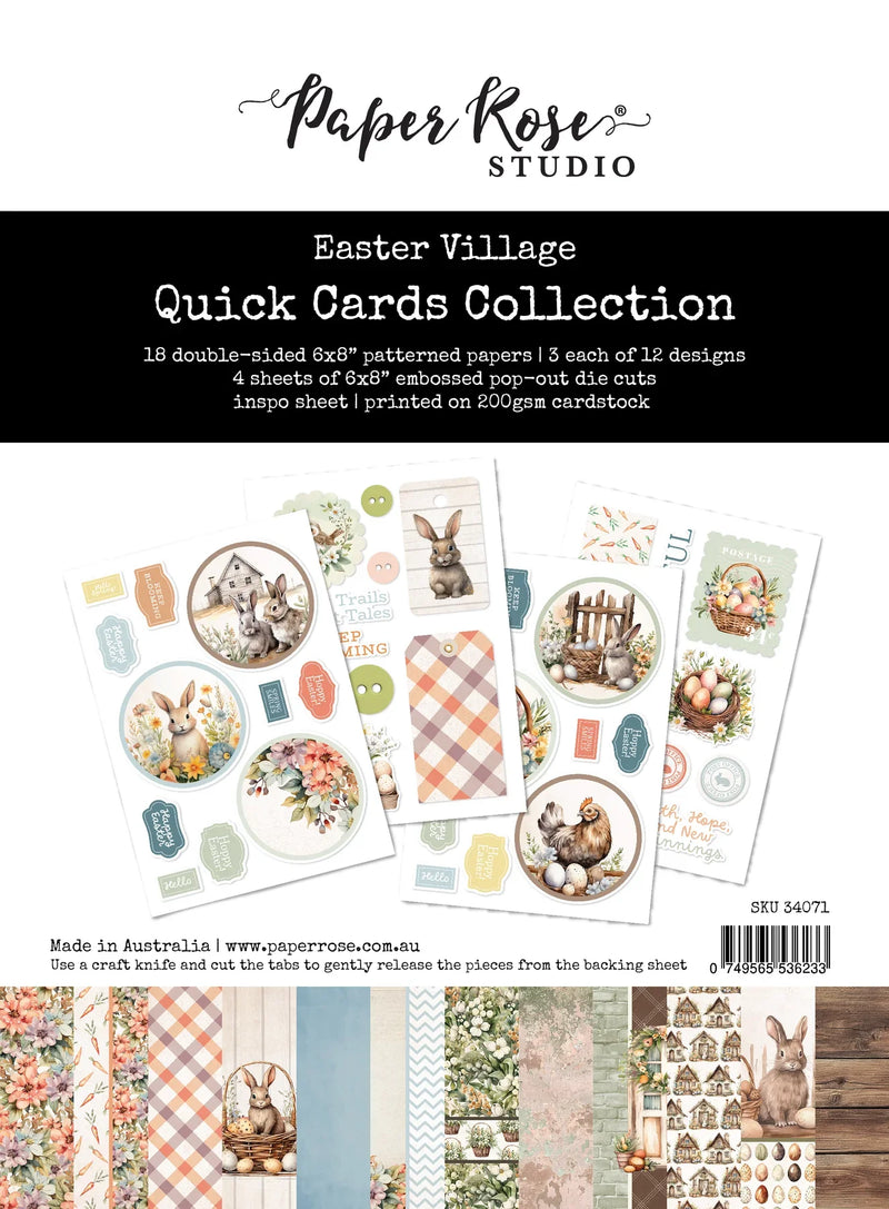 Easter Village Quick Cards 34071-1