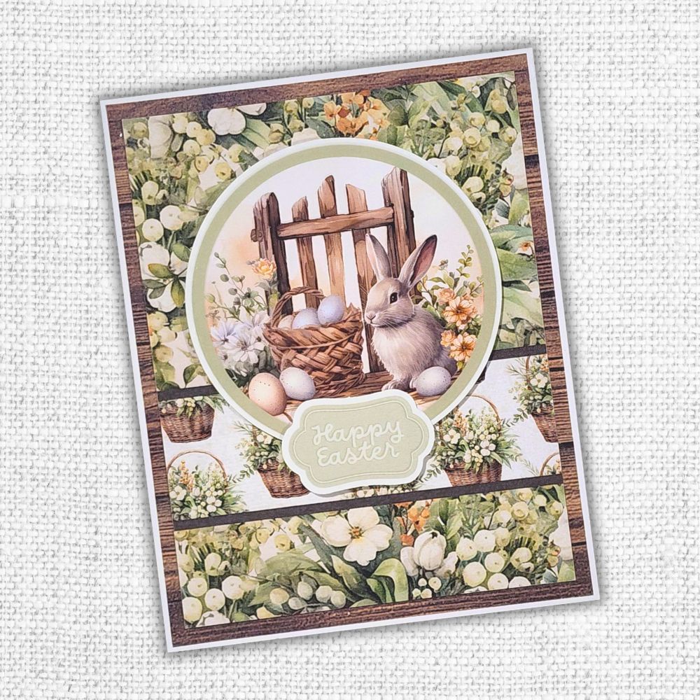 Easter Village Quick Cards 34071-2