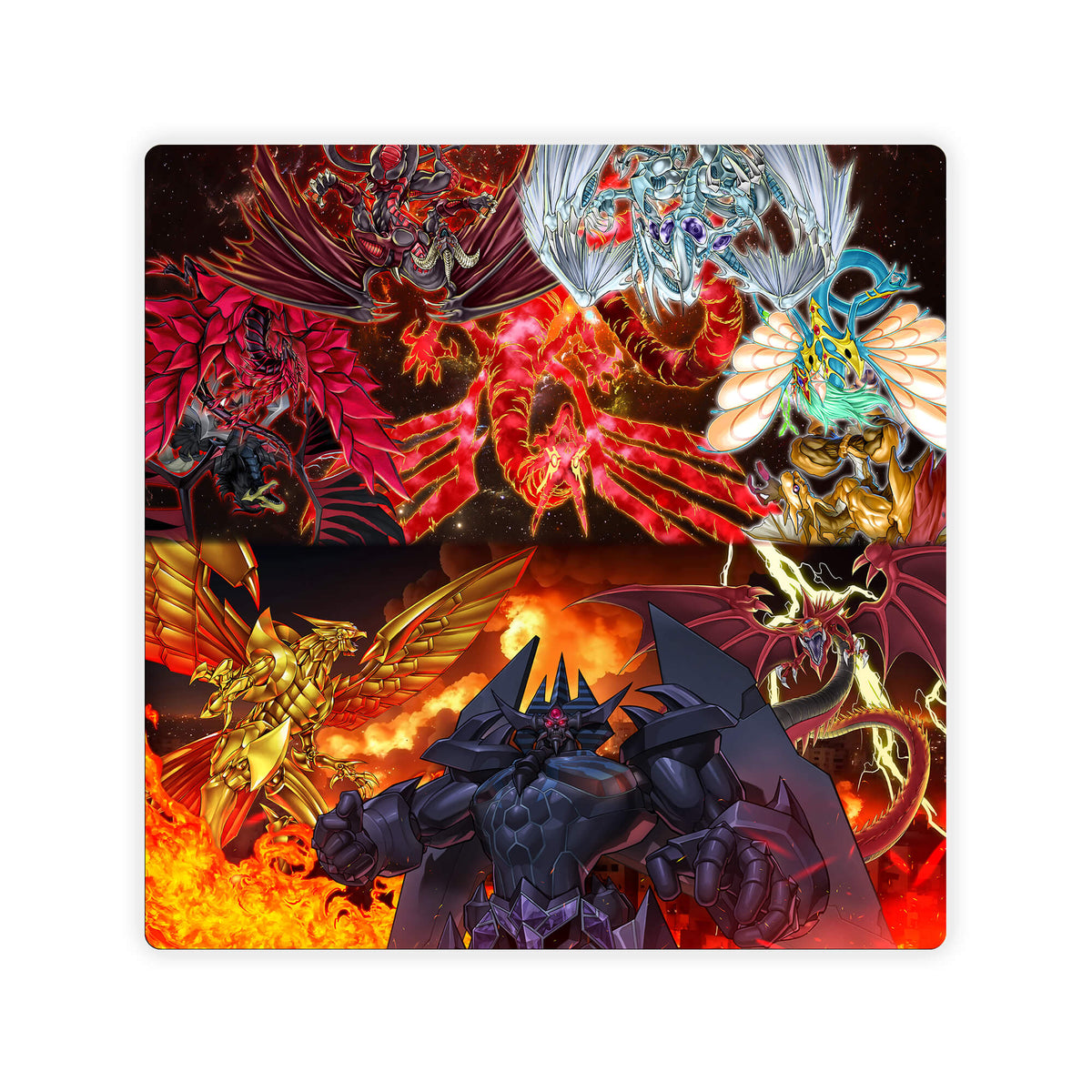 Egyptian Gods x Signer Dragons - Double Mat-1