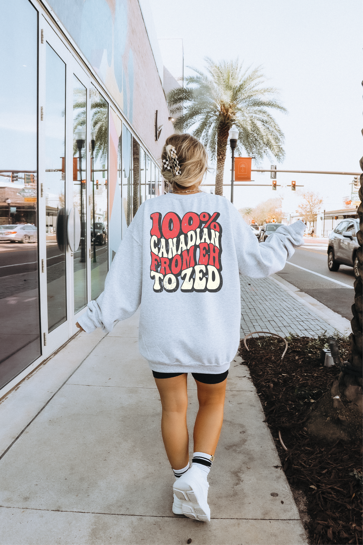 Eh To Zed Unisex Crewneck Sweatshirt-1