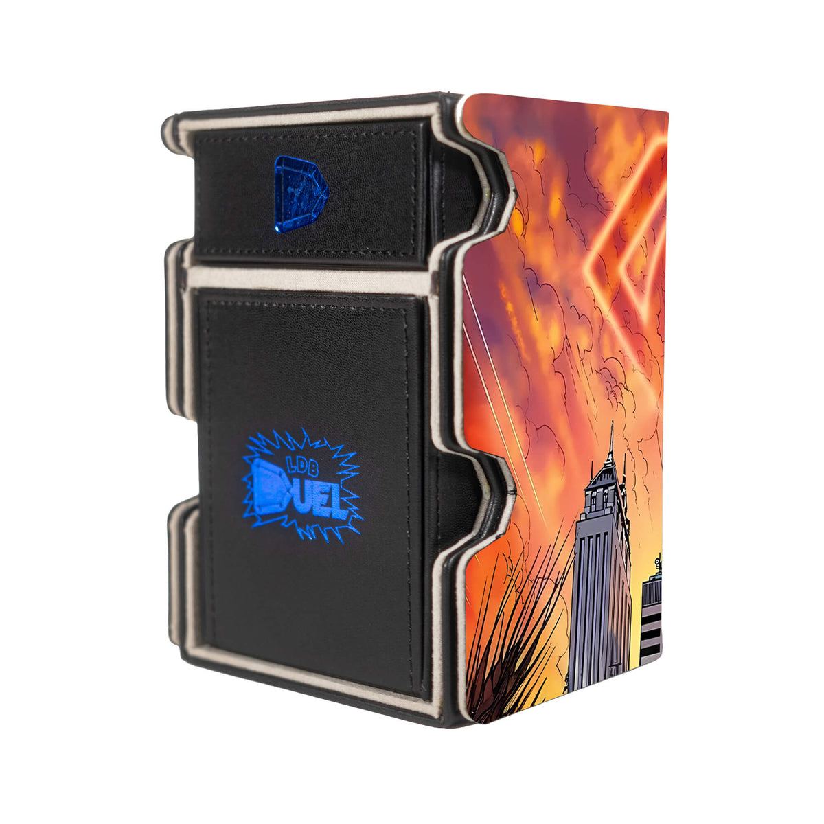 Elemental HERO Neos Superman - Mach 3 Deck Box-3