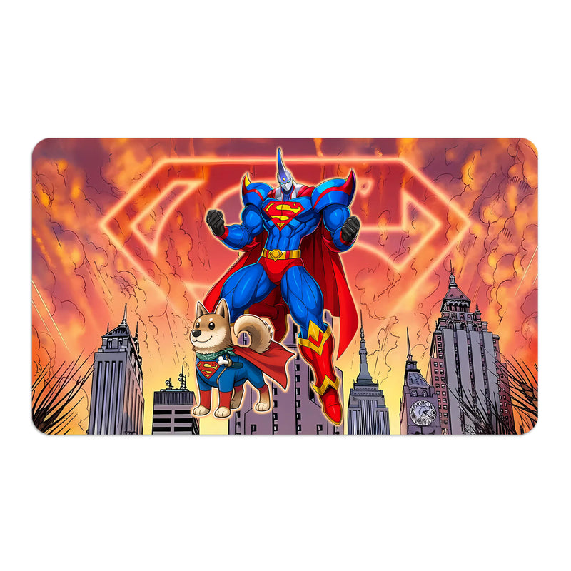 Elemental HERO Neos Superman Playmat-1