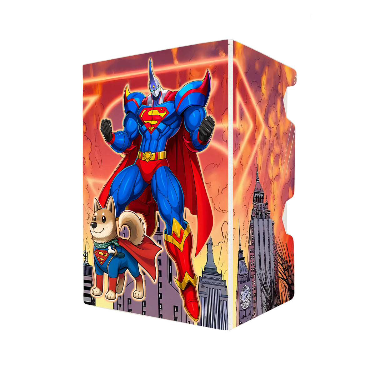 Elemental HERO Neos Superman - Mach 3 Deck Box-4