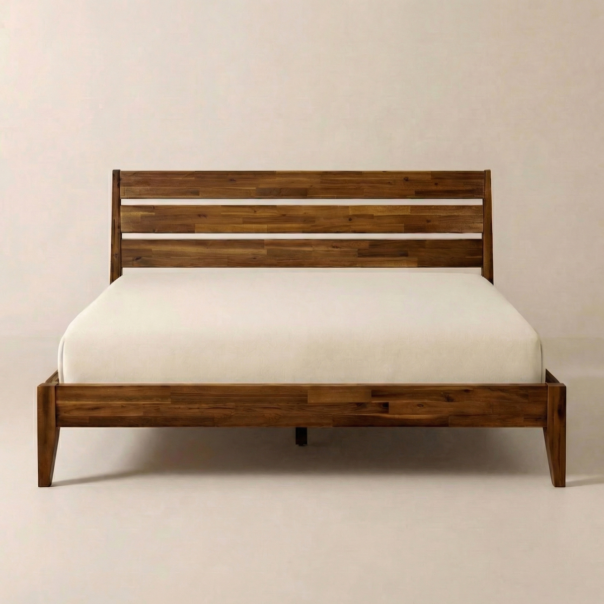 Emery Solid Wood Bed Frame-1