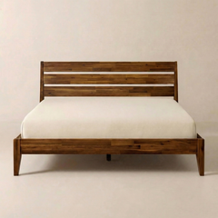 Emery Solid Wood Bed Frame-1