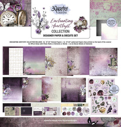 3Quarter Designs - Enchanted Amethyst - Scrapbook Collection-1