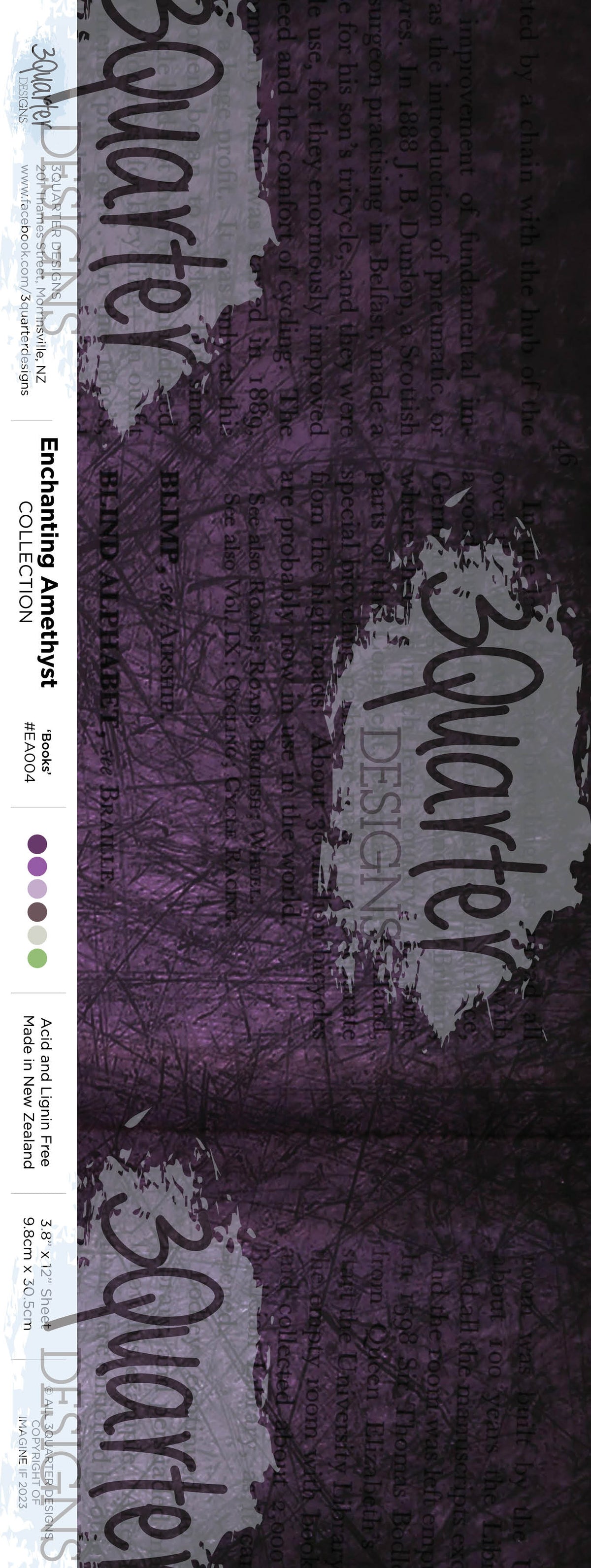 3Quarter Designs - Enchanted Amethyst - Scrapbook Collection-2
