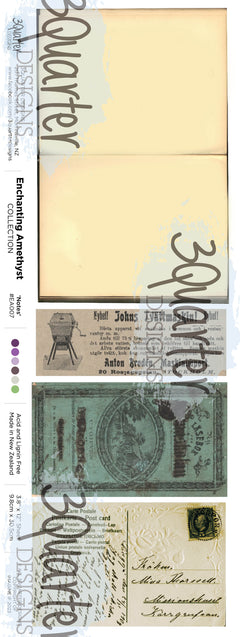3Quarter Designs - Enchanted Amethyst - Scrapbook Collection-5