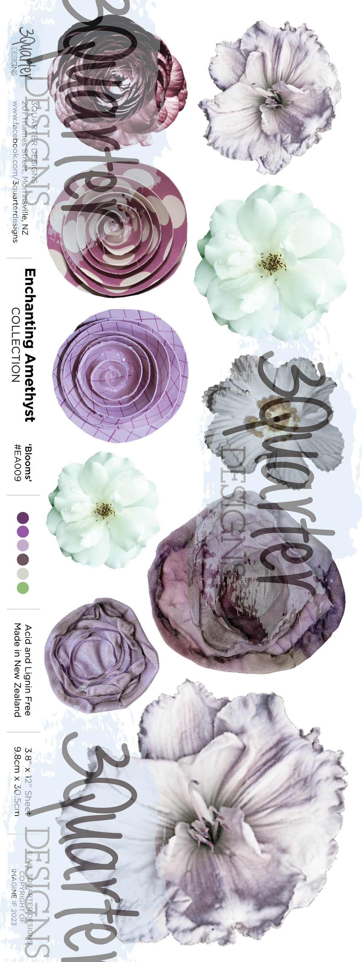3Quarter Designs - Enchanted Amethyst - Scrapbook Collection-7