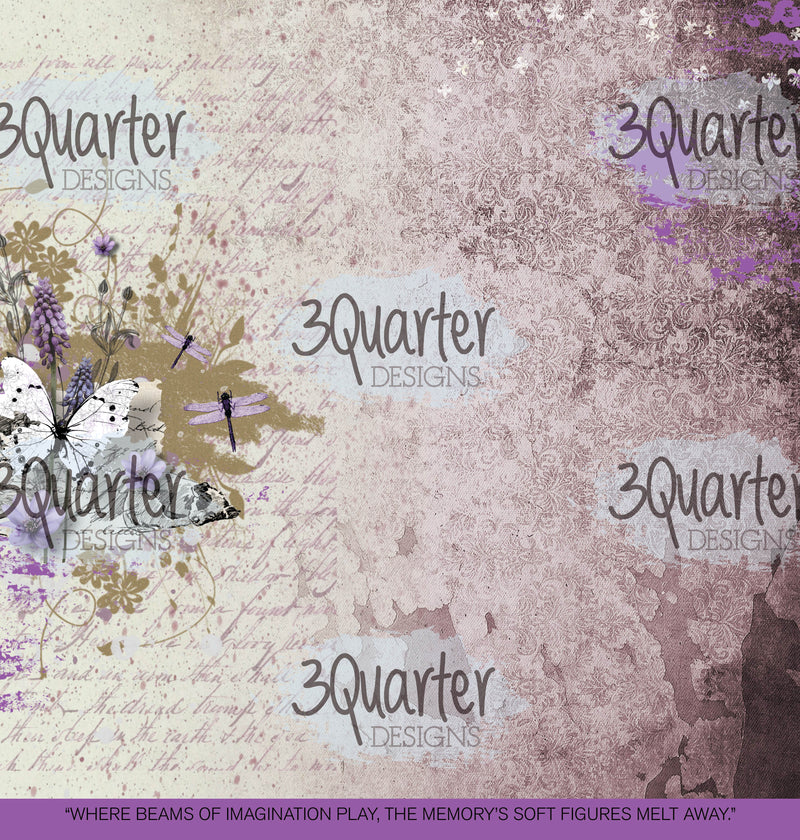 3Quarter Designs - Enchanted Amethyst - Scrapbook Collection-9