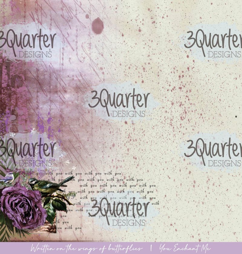 3Quarter Designs - Enchanted Amethyst - Scrapbook Collection-14