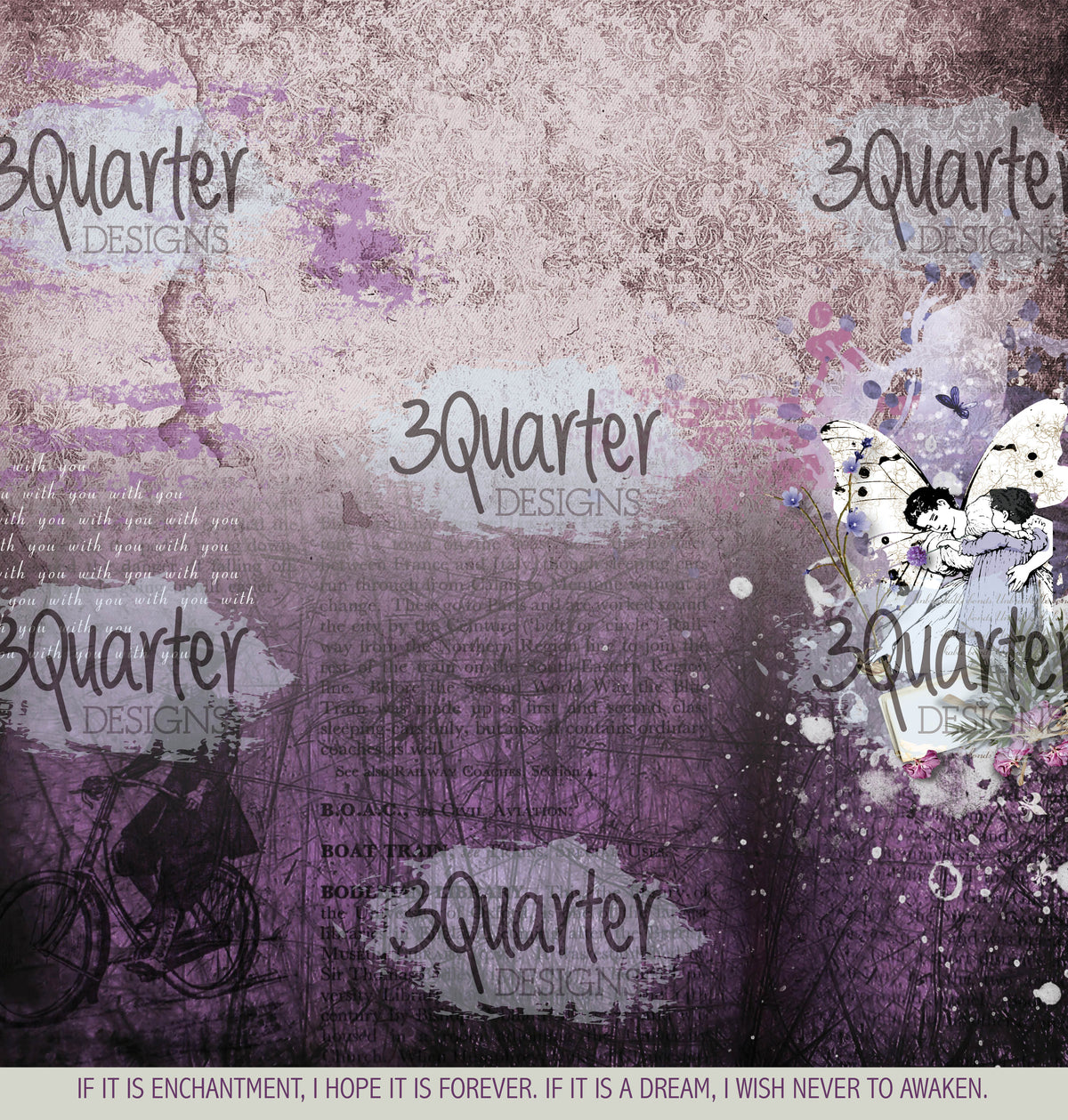 3Quarter Designs - Enchanted Amethyst - Scrapbook Collection-15