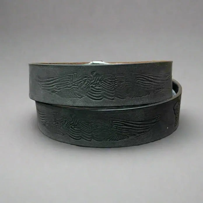 Engine Eagle Removable Buckle Leather Belt-2