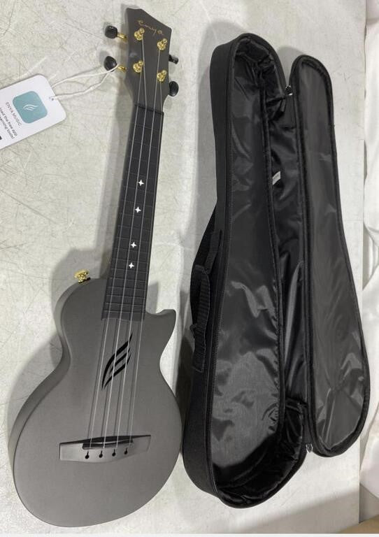 Ukelele soprano Enya Nova, mini de 21" - Fibra de carbono-2