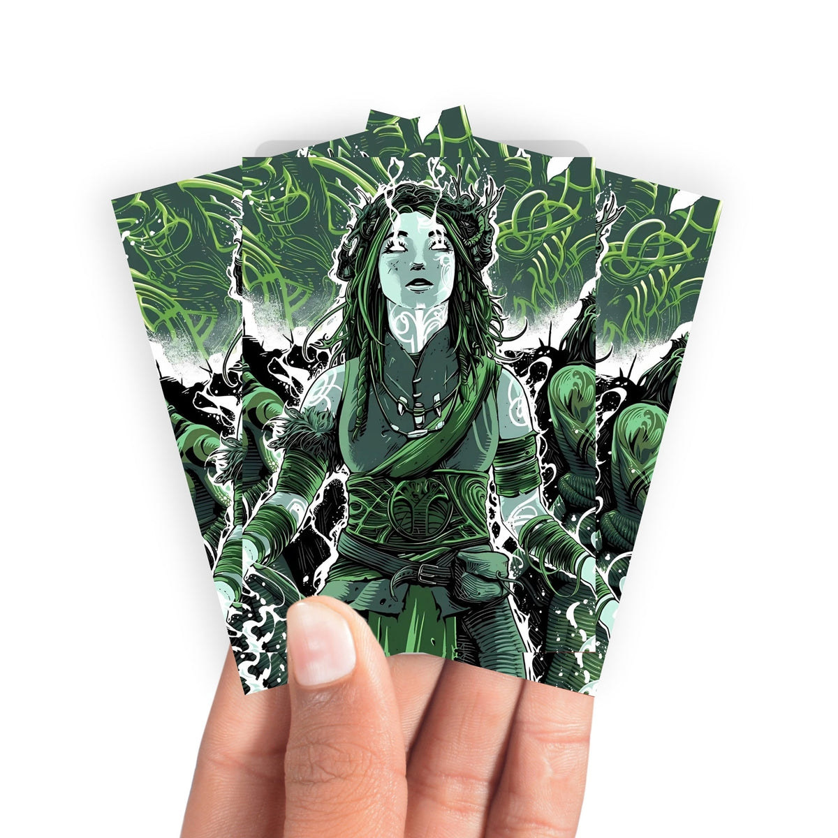 Esika, God of the Tree Card Sleeves-3