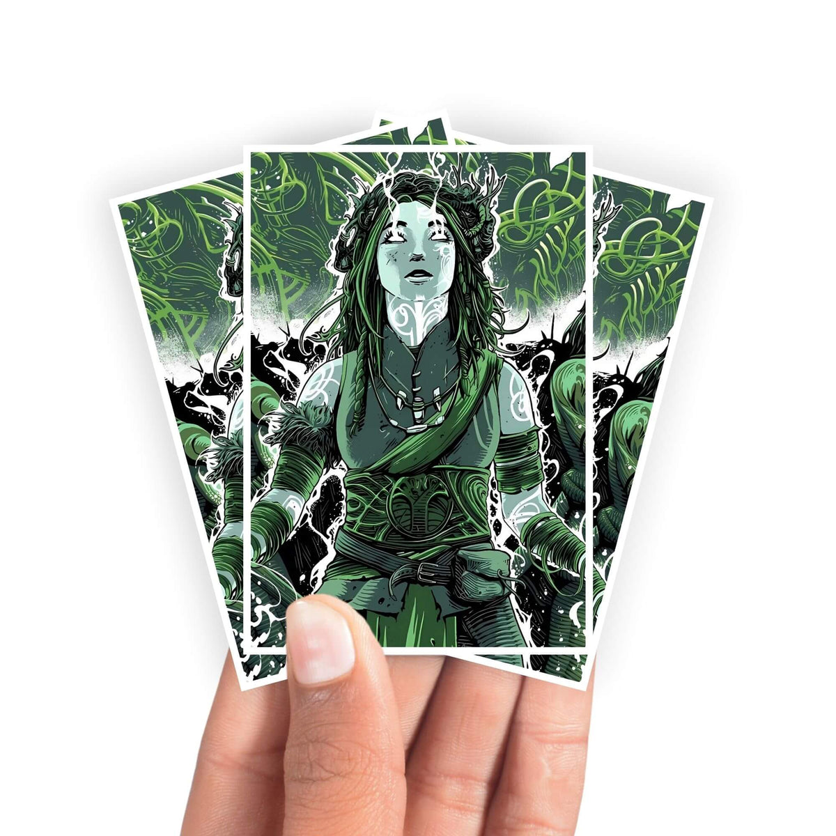 Esika, God of the Tree Card Sleeves-2