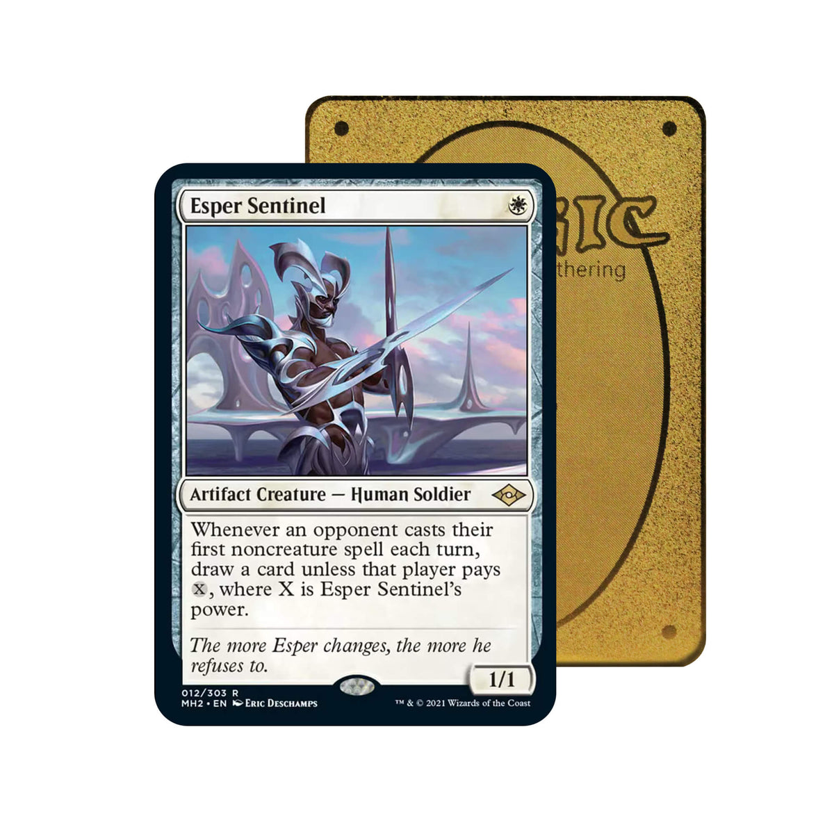 Esper Sentinel Metal Orica Card-1