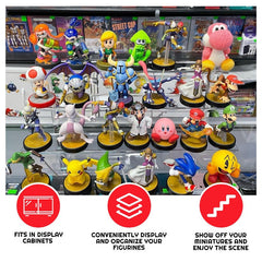 EVORETRO 4-Step Acrylic Display Stand for Action Figures | Riser RS6 Inch (Pack of 2)-4