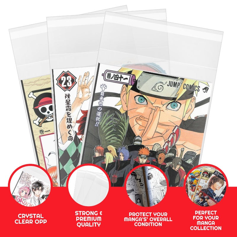 Resealable Bags for Digest, Manga comic-10