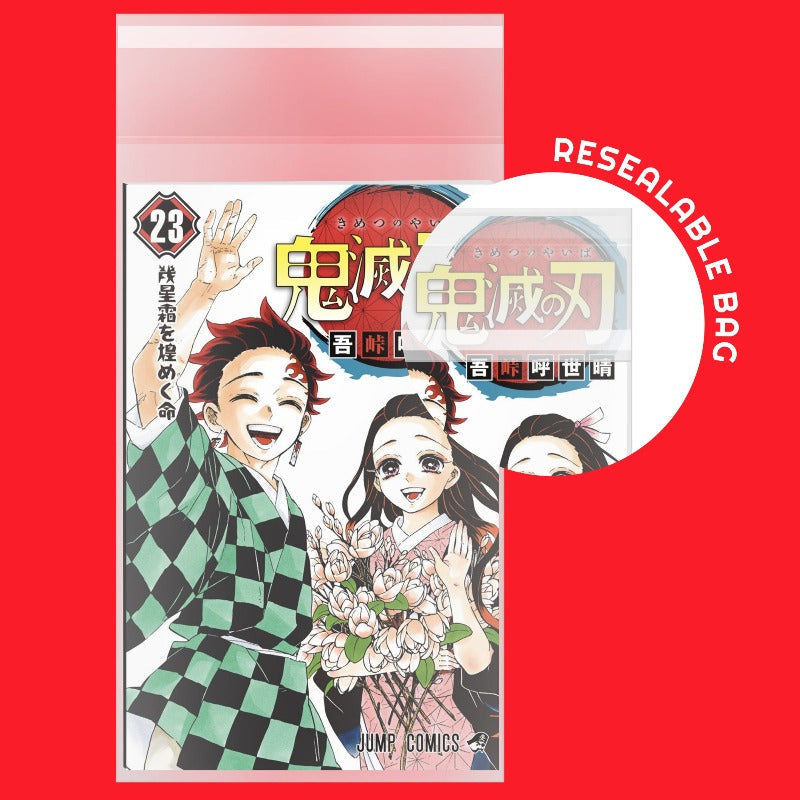 Resealable Bags for Digest, Manga comic-11