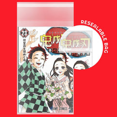 Resealable Bags for Digest, Manga comic-11