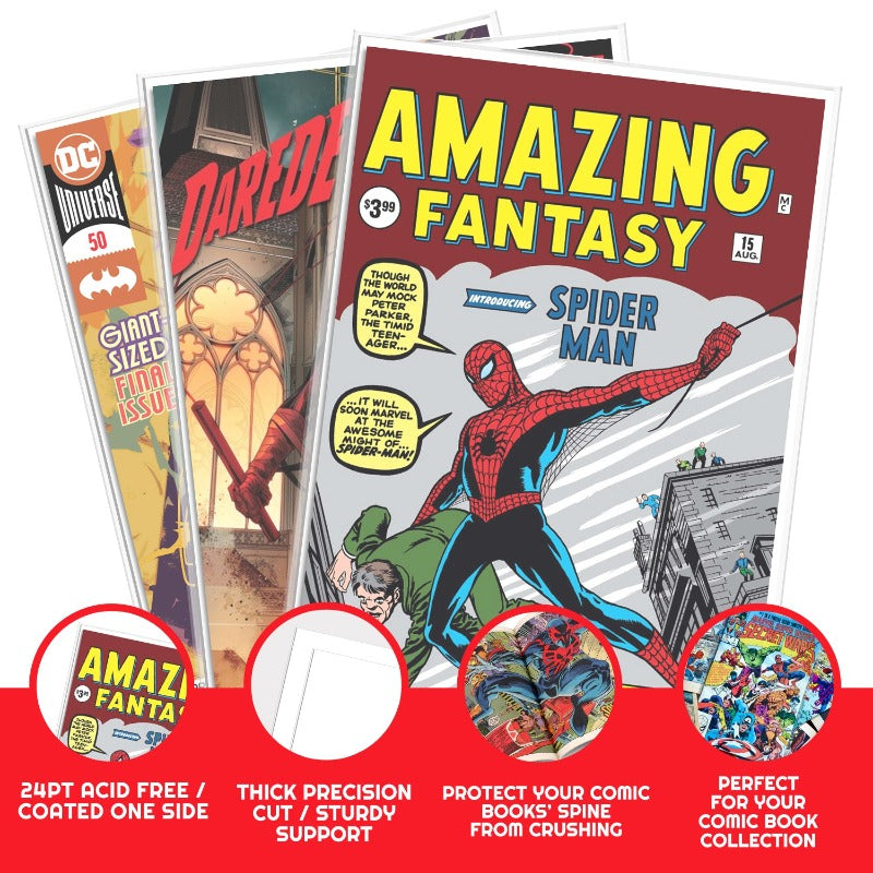 Regular Comic Book Backer Boards Size-3
