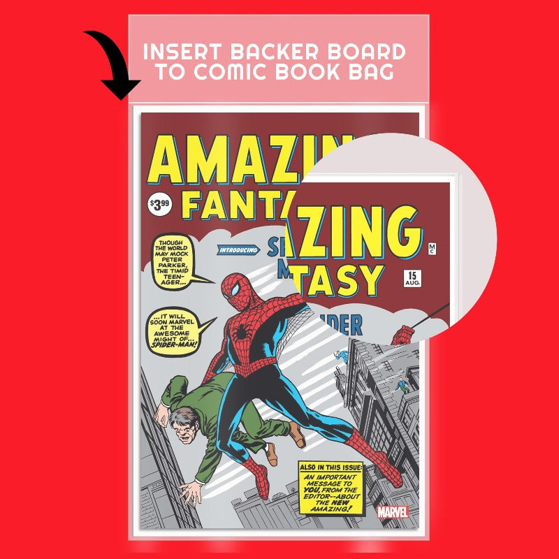 Regular Comic Book Backer Boards Size-4