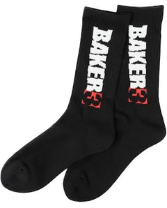 Baker 3 Socks - Black-1