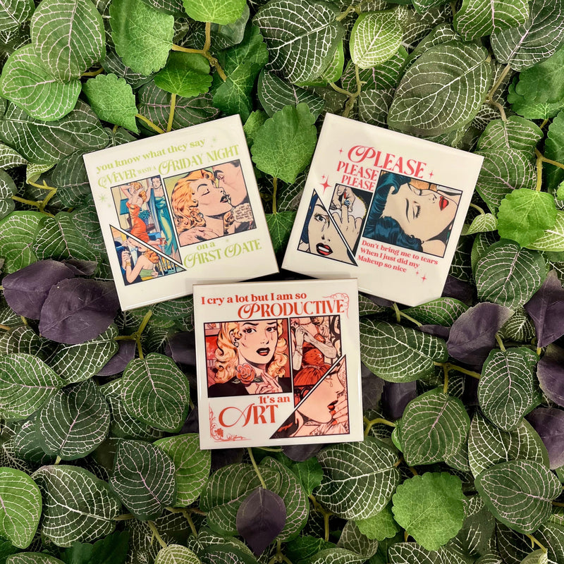 Please Please Please Comic Coaster-2