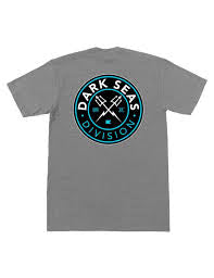 Dark Seas 'Navigator' Tee - Grey-1