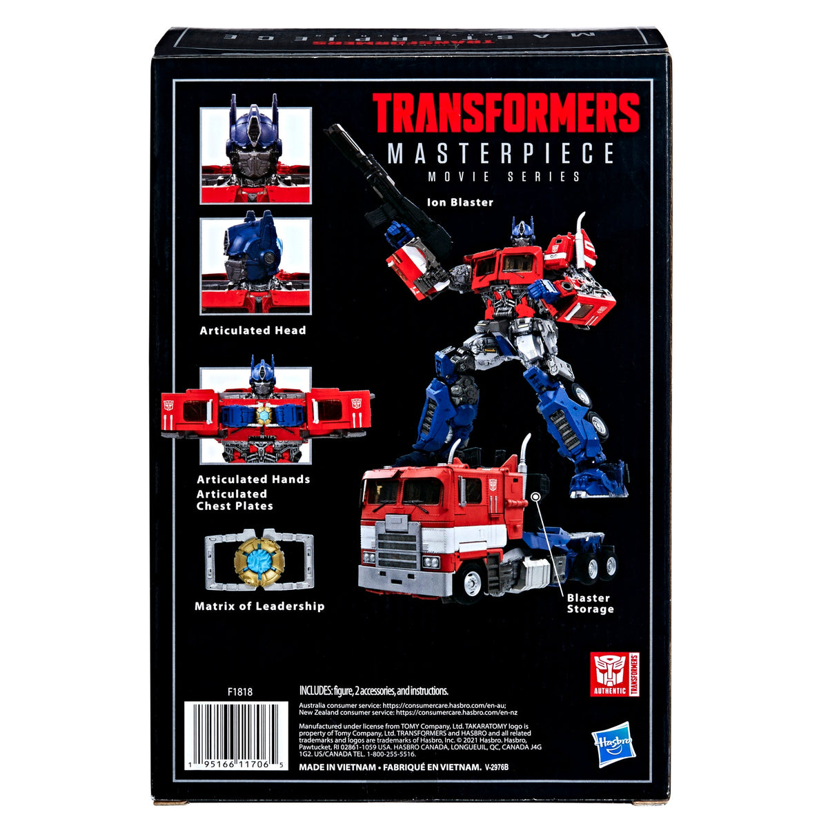 Transformers Movie Masterpiece Series MPM-12 Optimus Prime-12