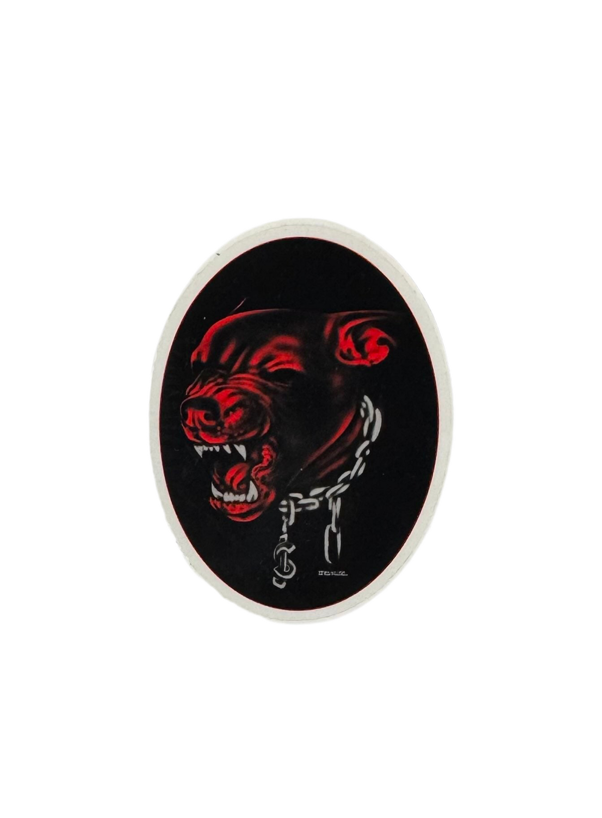 Shake Junt 'Mad Dog' Sticker - Red-1