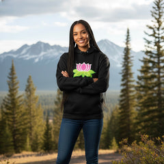 Embroidered Hoodies (Lotus)-1