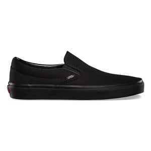 Vans 'Classic Slip-On' Shoes - Black/Black-1