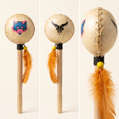 Handcrafted Ceremonial Rattle (9)-1