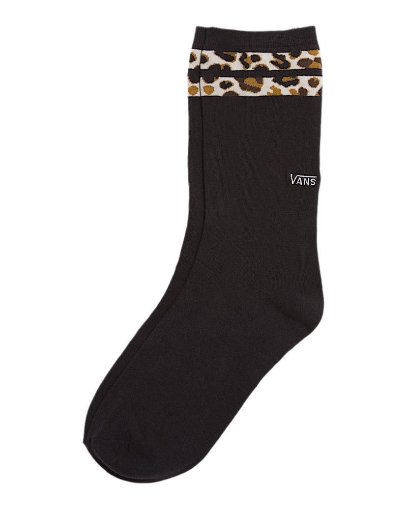 Vans 'Crew' Socks - Leopard (Women's)-1