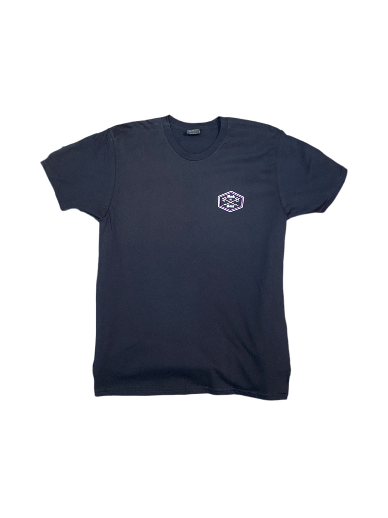 Dark Seas 'Cornerstone' Tee - Black-1