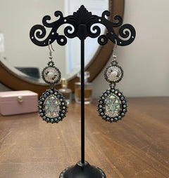 Drop Beaded Earrings(12)-1