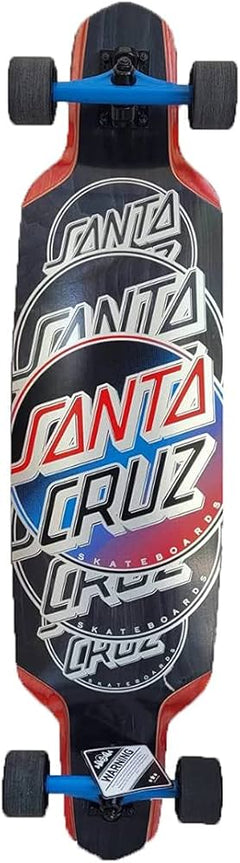 Santa Cruz  'Contra Eclipse' Complete Longboard - Black SCRATCHED-1