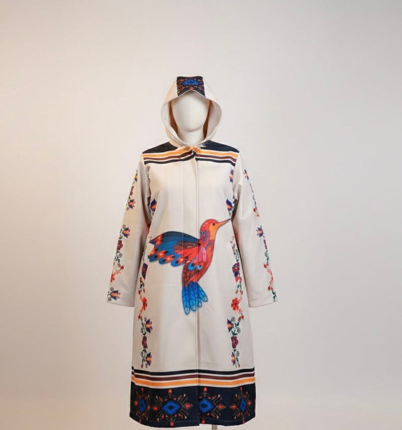 Aurora Hummingbird long coat-3